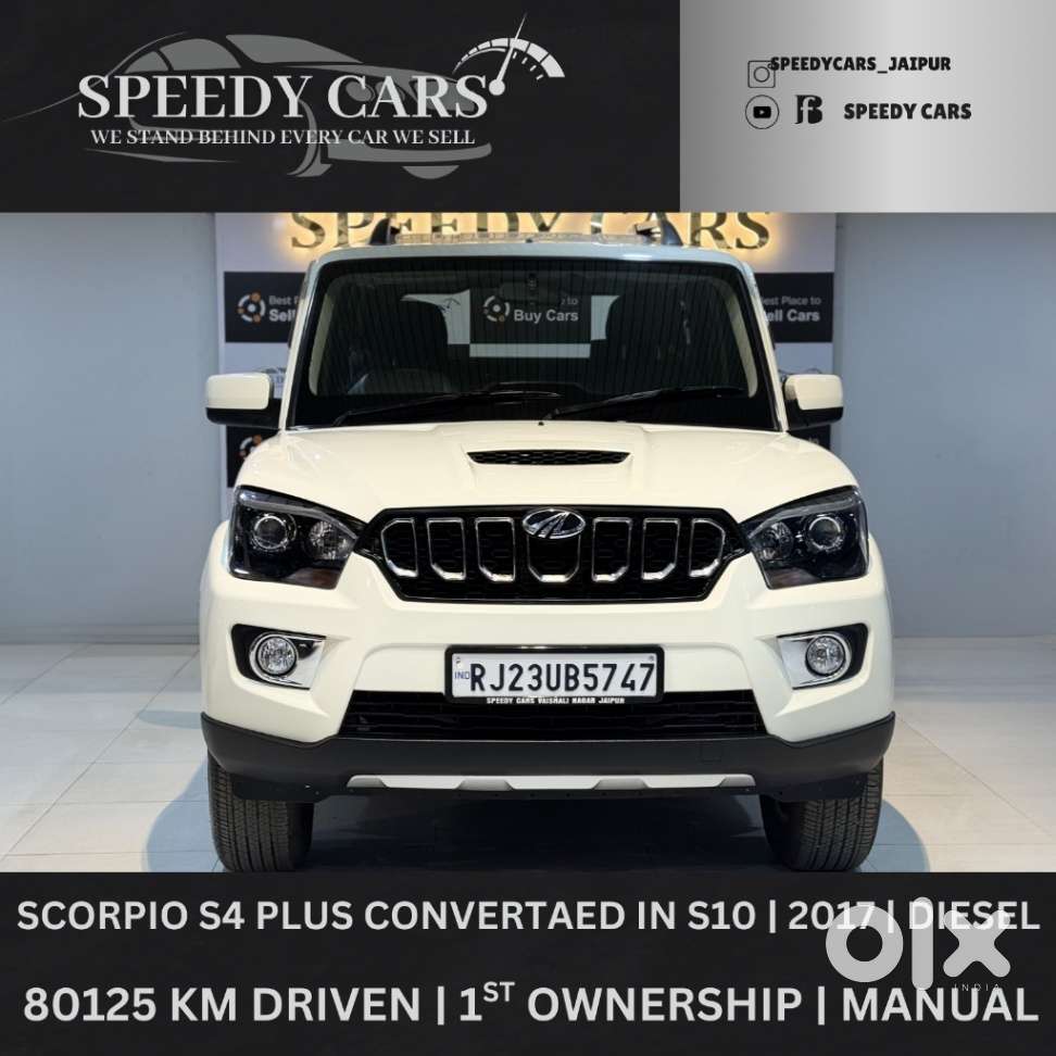 Mahindra Scorpio S4 Plus, 2017, Diesel