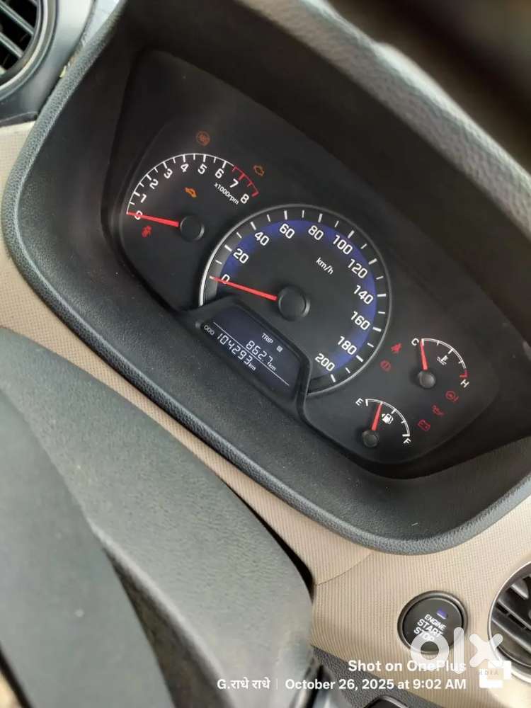 Hyundai Xcent 2014 Petrol 105000 Km Driven