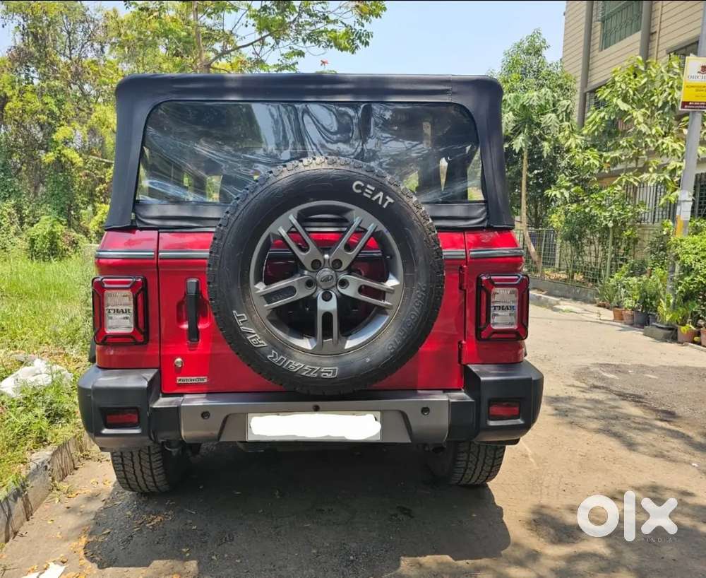 Mahindra Thar Soft Top Automatic Top Model With Original Accessories