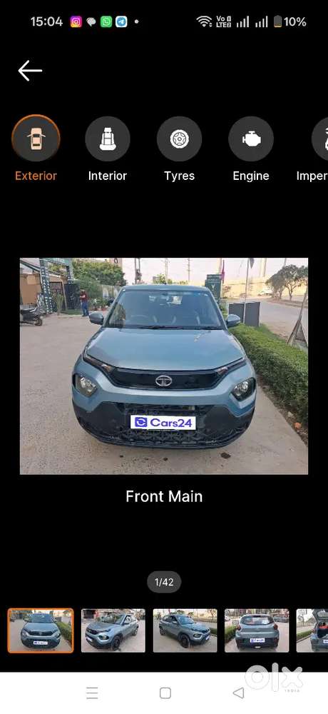 Tata Punch Adventure Model Dec 2021 Well Condition