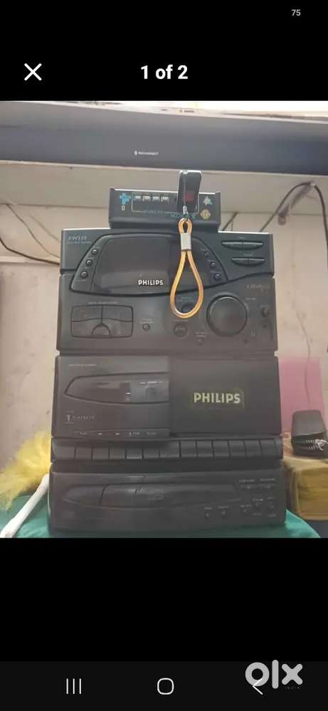 Philips music system fm aux running condition
