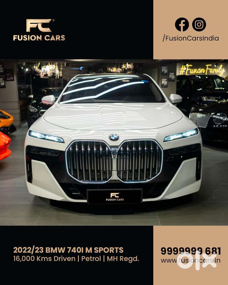 Bmw 7 Series 740i M Sport Petrol Automatic, 2023, Petrol