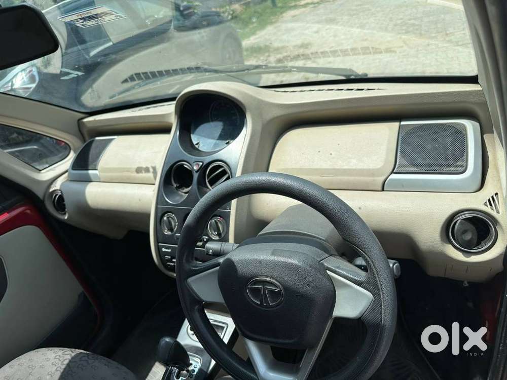 Red Tata Nano Top Petrol Variant Automatic- 12700 Km, Tyres Like New!