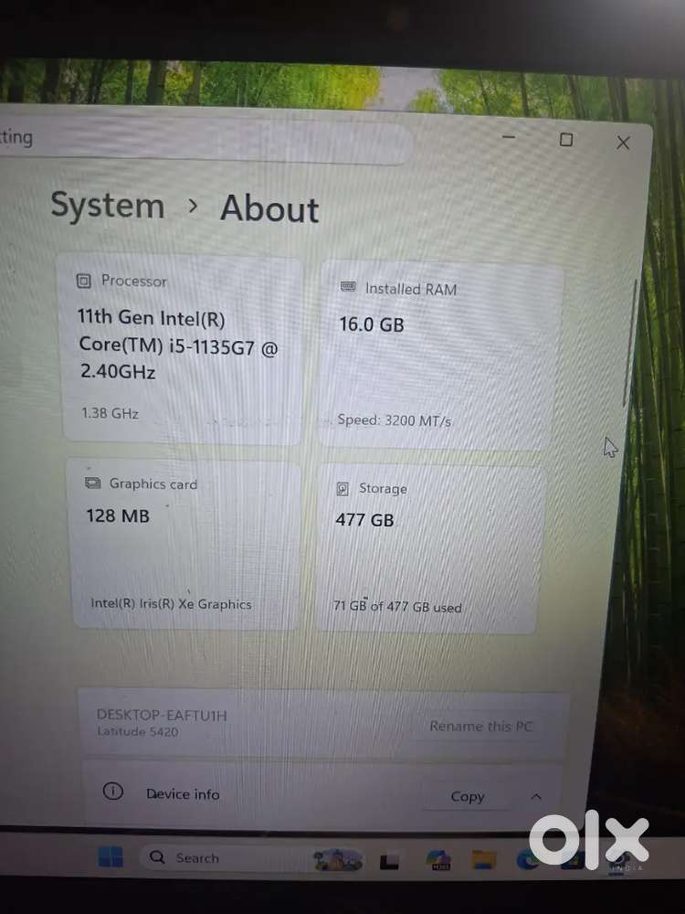 Selling my 11th Gen intel core TM i5 - 1135G7