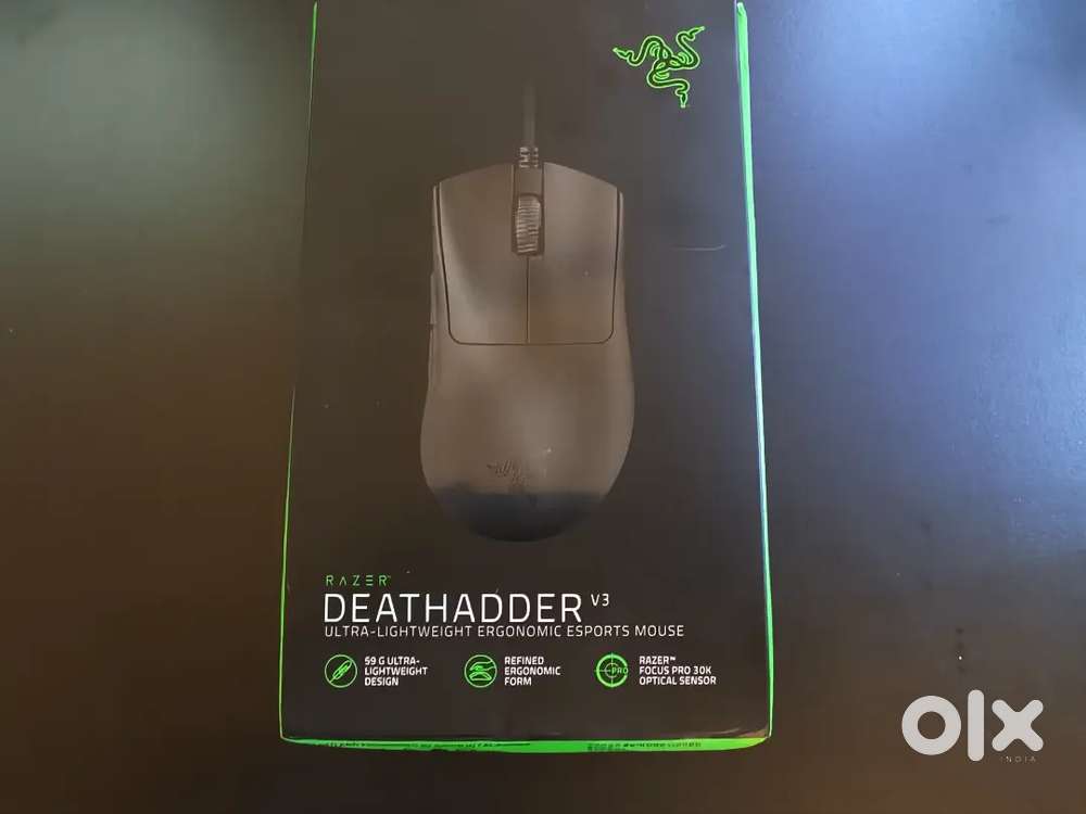 Razer Death Adder V3 and Razer Gigantus V2 for sale