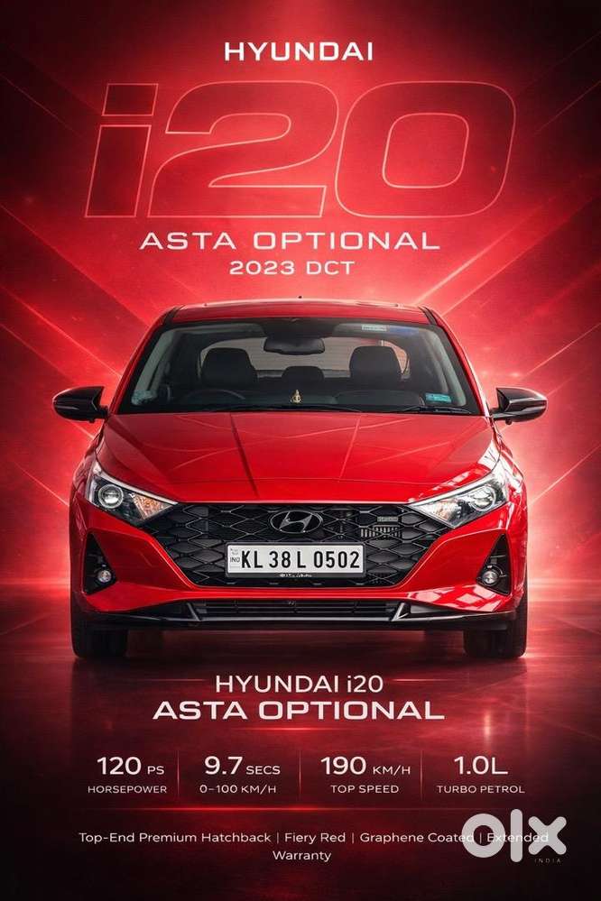 2023 I20 Asta(o) Dct  2024 Reg  Warranty  360 Cam  Showroom Cond