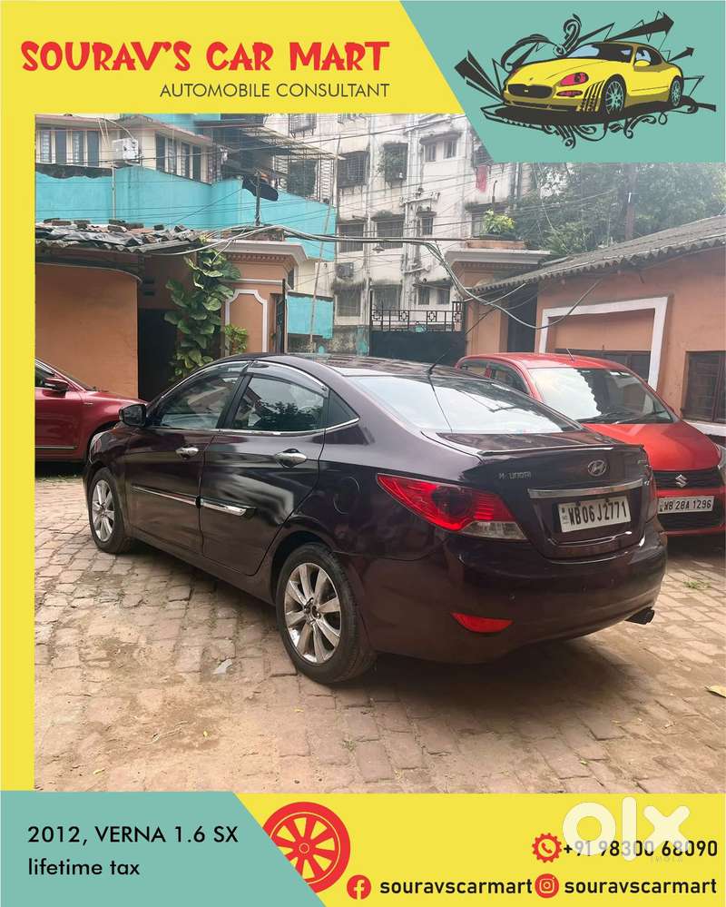 Hyundai Verna 1.6 Sx, 2012, Petrol