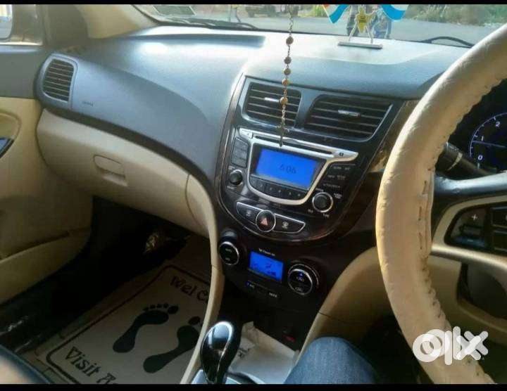 Hyundai Verna Sx Fluidic Diesel Automatic 2013 Model Color- Golden
