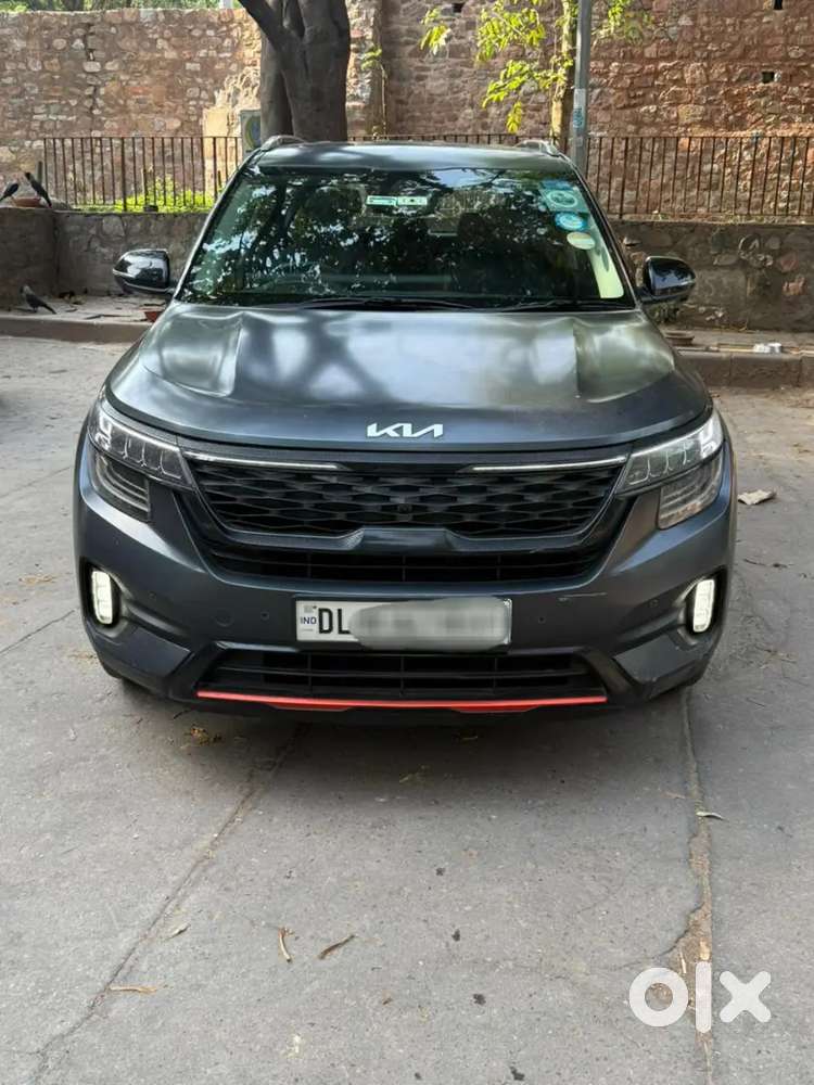 Kia Seltos Xline 1.4 Turbo Petrol Top Model  Mint Condition Delhi Ncr