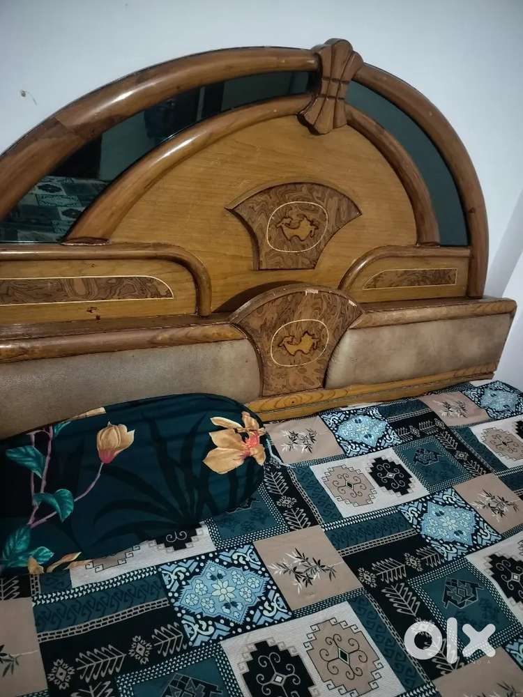 Double bed and dressing