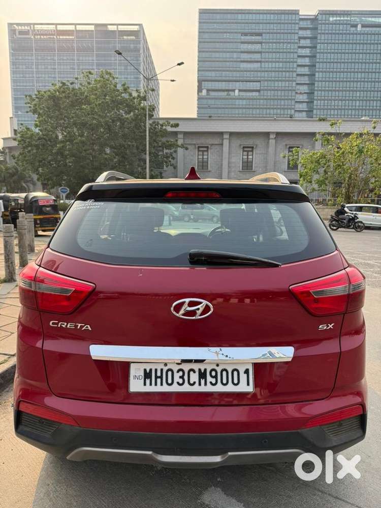 Hyundai Creta 2017 Petrol Well Maintained Red Passion Colour