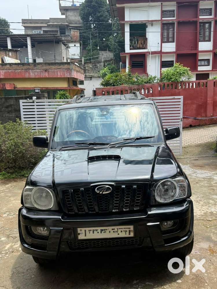 Mahindra Scorpio Black 2013 Fancy Number Diesel Well Maintained