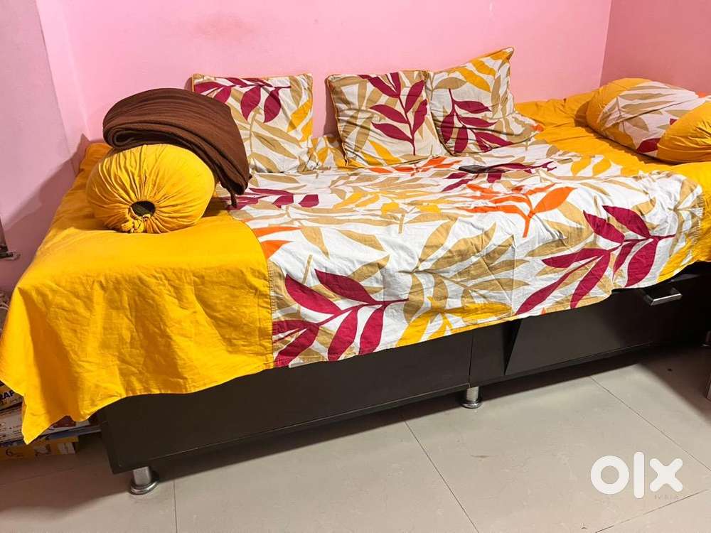 Single bed with storage olx discount