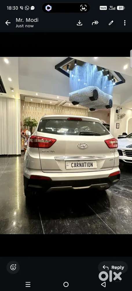 Creta 2017 Top End Model Best Condition