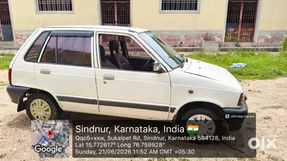 Maruti 800  2002 Model Fc 2028 Insurance 2027