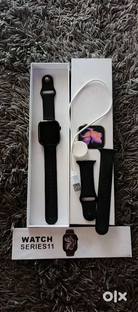 Smart watch series 11 GPS 11 mm jet black