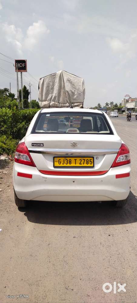 Dzire Tour, Disel, White Colour,2019, Manual
