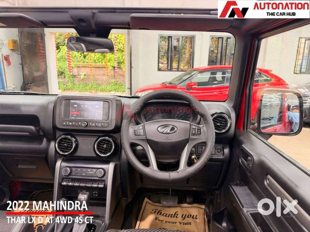 Mahindra Thar 2.2 Lx Convertible Diesel At 4 Str, 2022, Diesel
