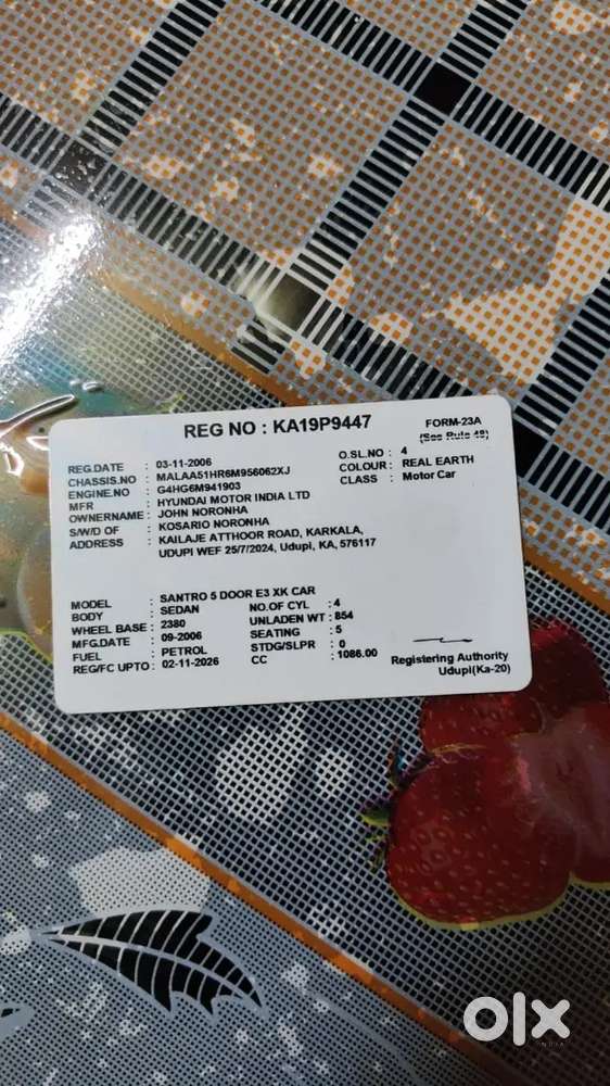 Hyundai Santro 2006 Petrol Manual