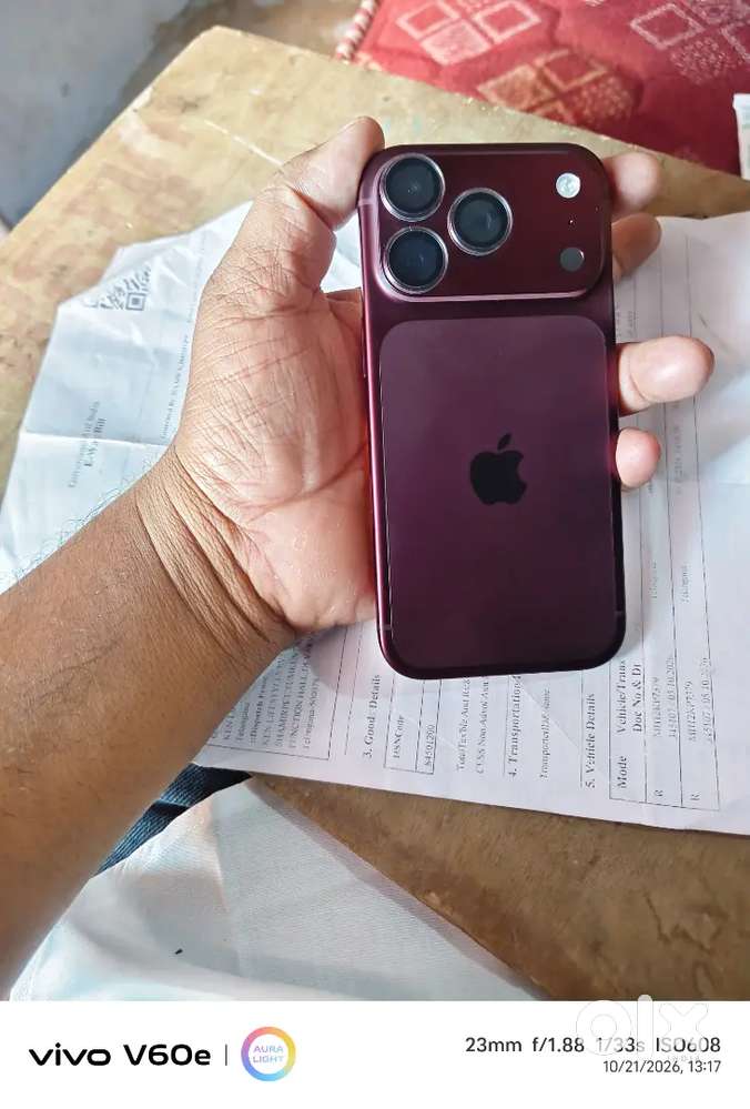 I phone 18 pro just one day old