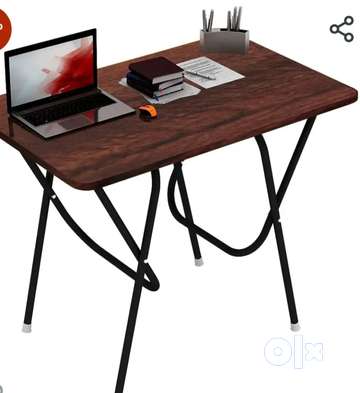 Portable laptop discount table and chair