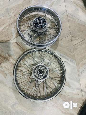 Royal Enfield classic 350 brand new spokes wheel Rim Spare