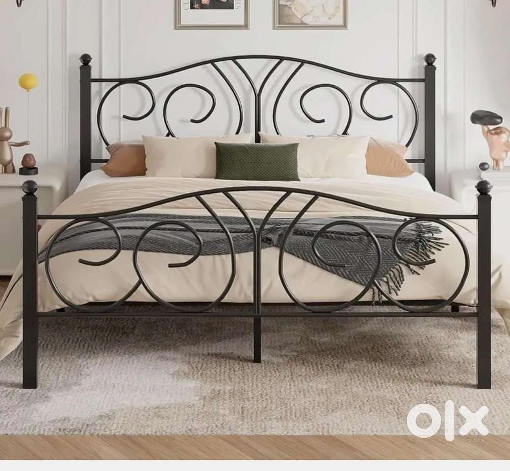 Fancy steel bed
