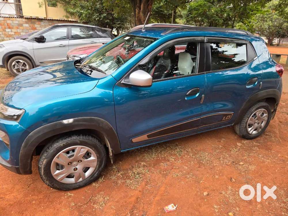 Renault Kwid Zanskar Blue  Fully Loaded  Recently Serviced