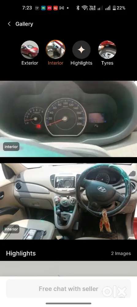 Hyundai I10 2011 Petrol Good Condition