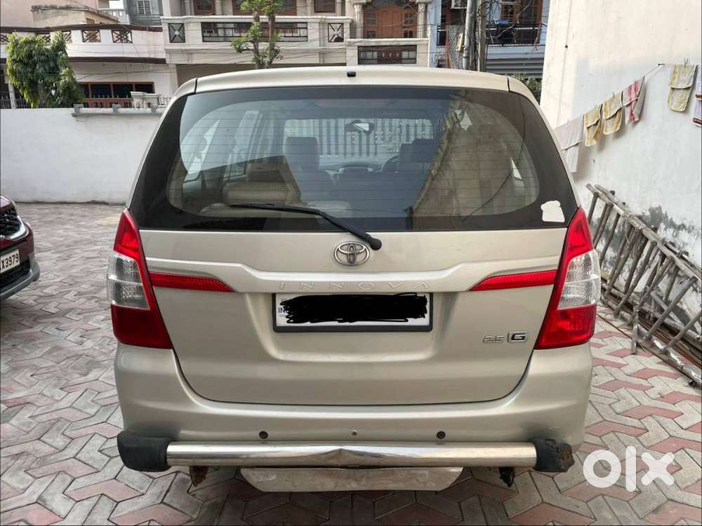 The Car Is Toyota December 2013 Innova Gx Model With A Manual Gear Box