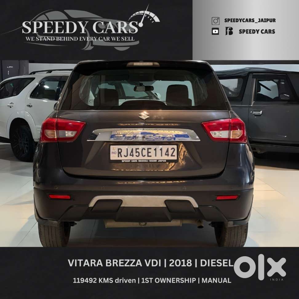 Maruti Suzuki Brezza Vdi, 2018, Diesel