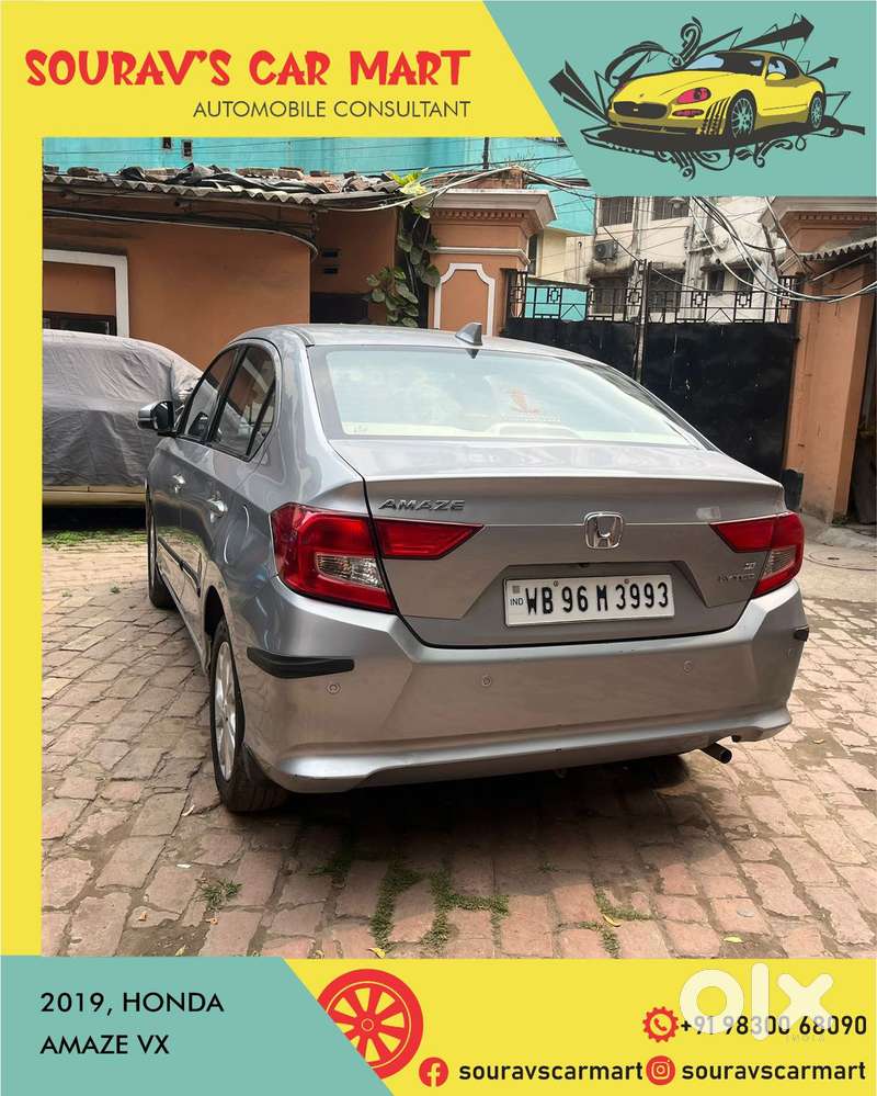 Honda Amaze Vx 1.2 Petrol Mt, 2019, Petrol