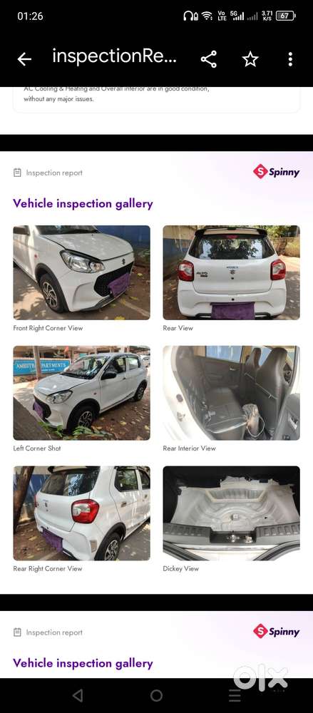 Maruti Suzuki Alto K10 Vxi+(o)2024 Petrol Good Condition