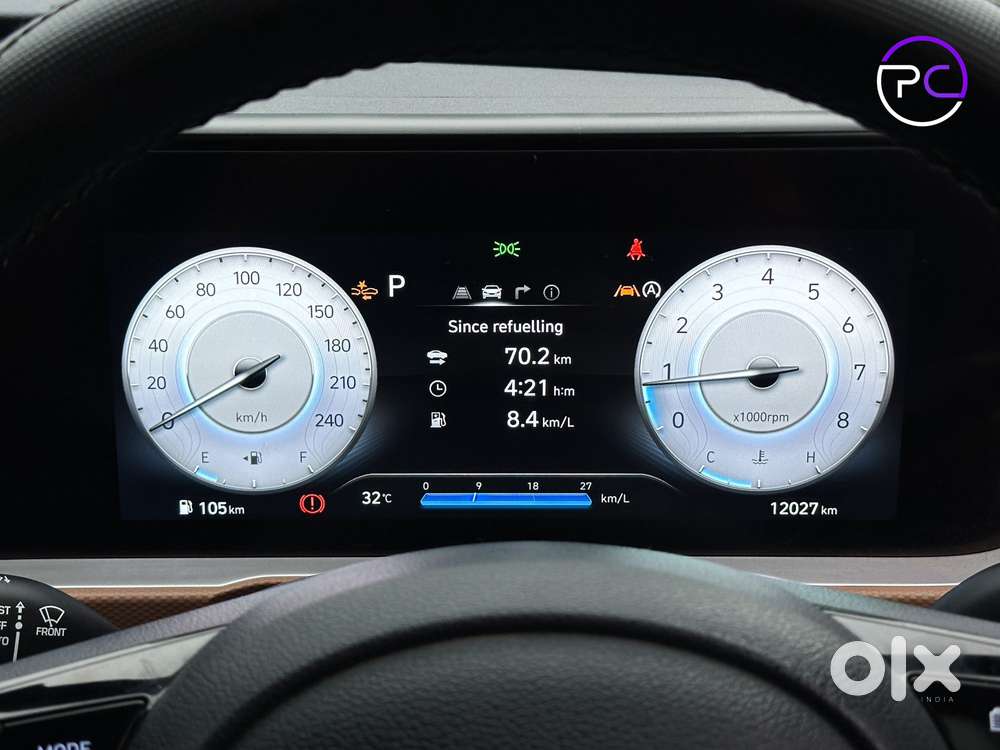 Hyundai Alcazar Platinum (o) 7 Str 1.5 Petrol Dct, 2024, Petrol