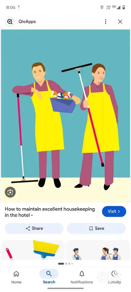 Cleaning ke liye kadka chaliye to mujhe massage kare
