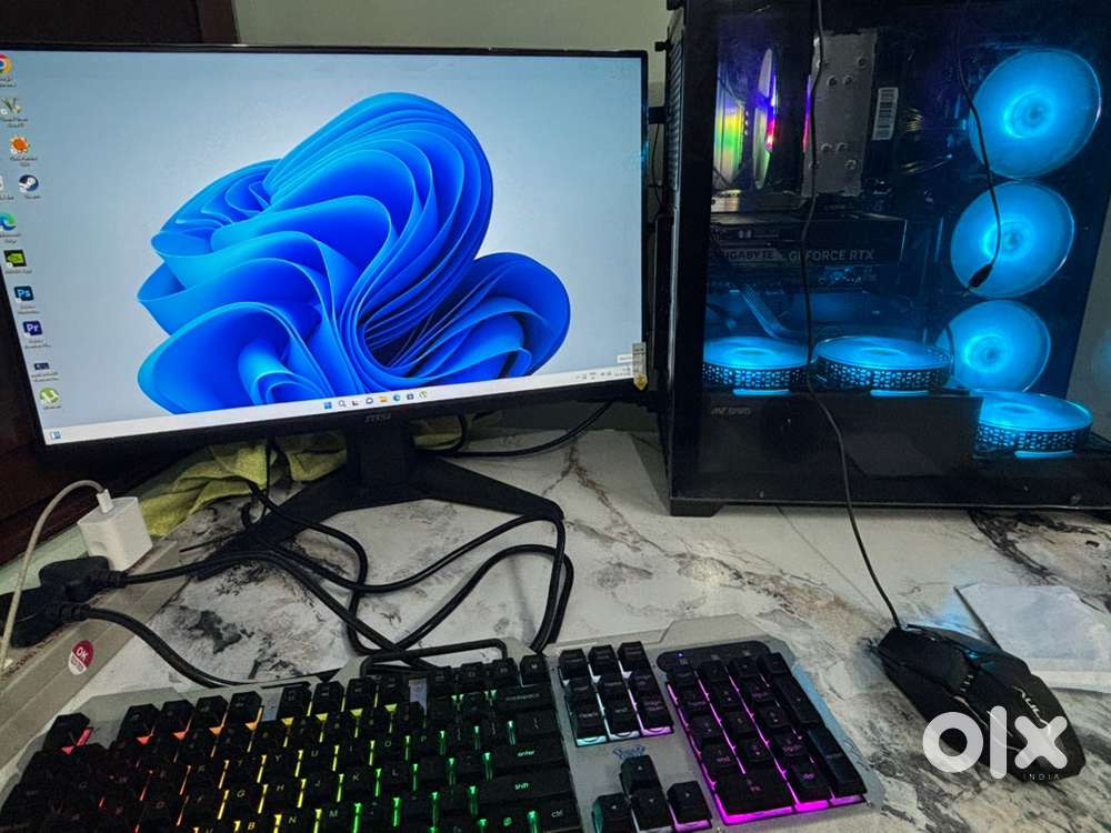 Gaming PC RTX 5060 + MSI 200Hz Monitor | 1TB NVMe | Complete Setup