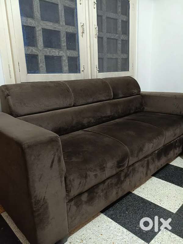 Light brown colour Five Seater Sofa Set