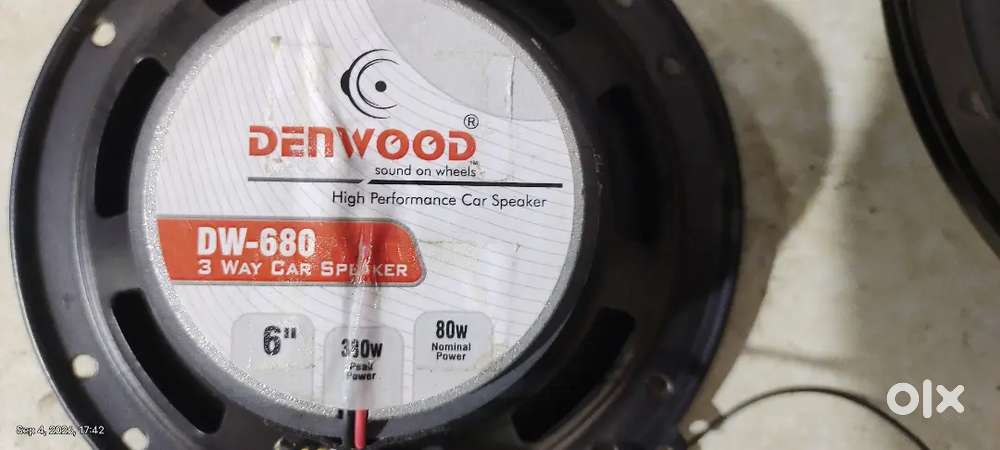 Denwood 6 inch Speakers
