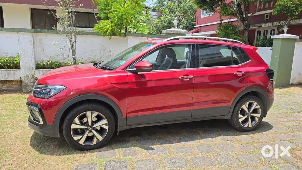 Volkswagen Taigun 1.0 Tsi At  Cherry Red  Single Owner  Low Km