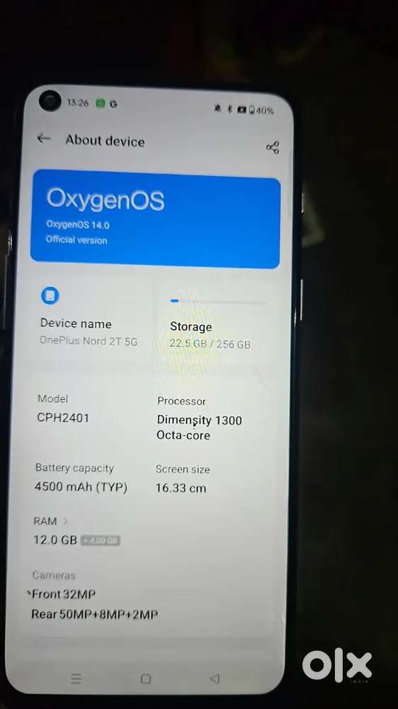 ONEPLUS 2T 12GB 256