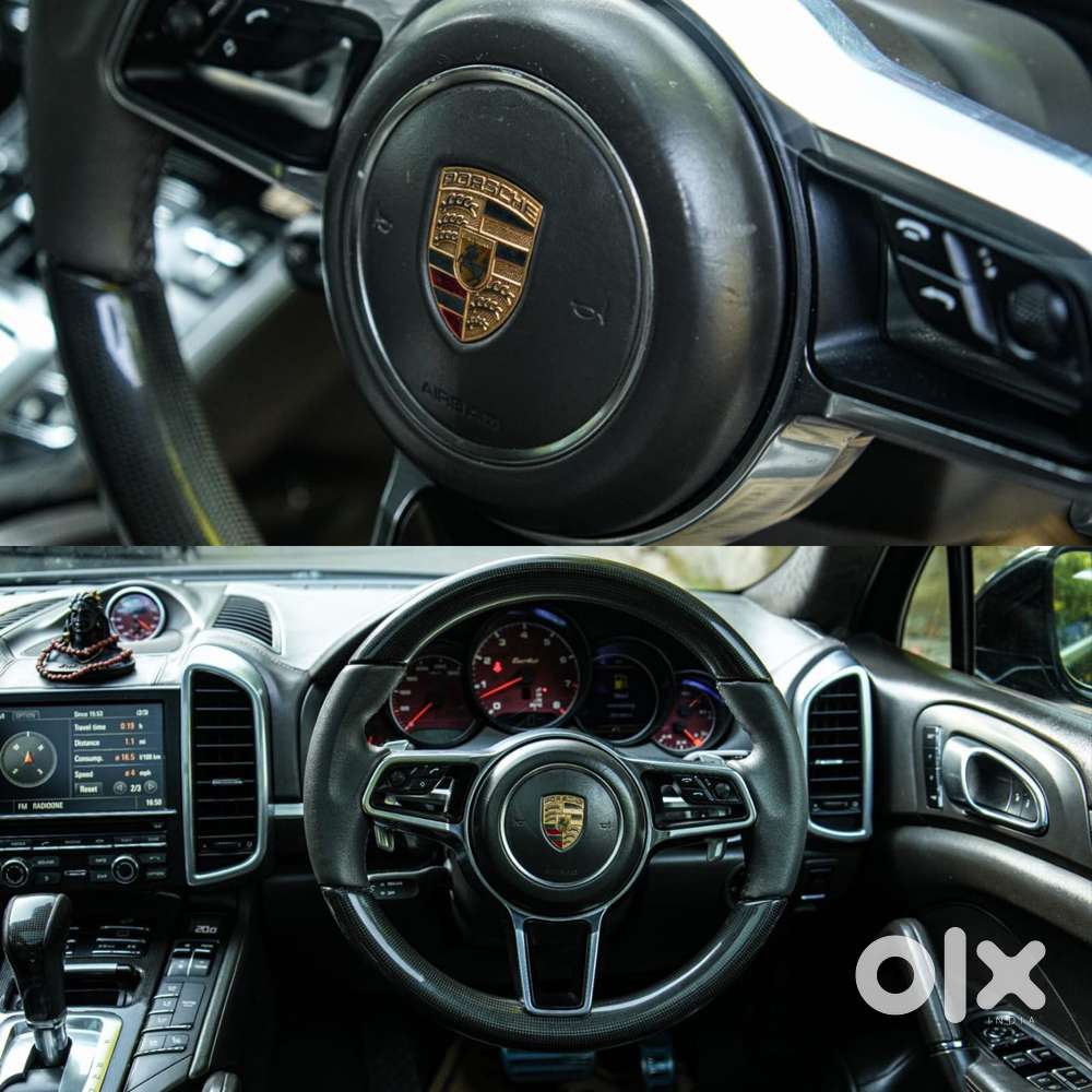 Porsche Cayenne Turbo, 2015, Petrol