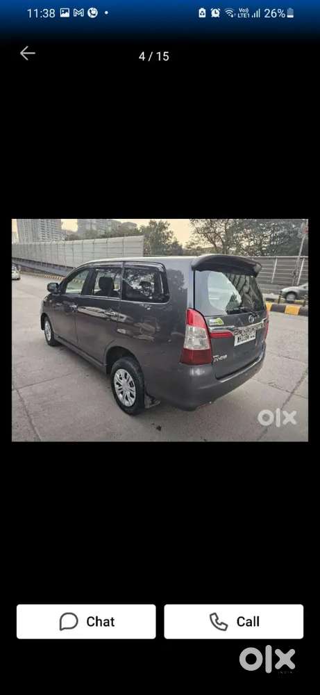 Toyota Innova 2015 Diesel Well Maintained