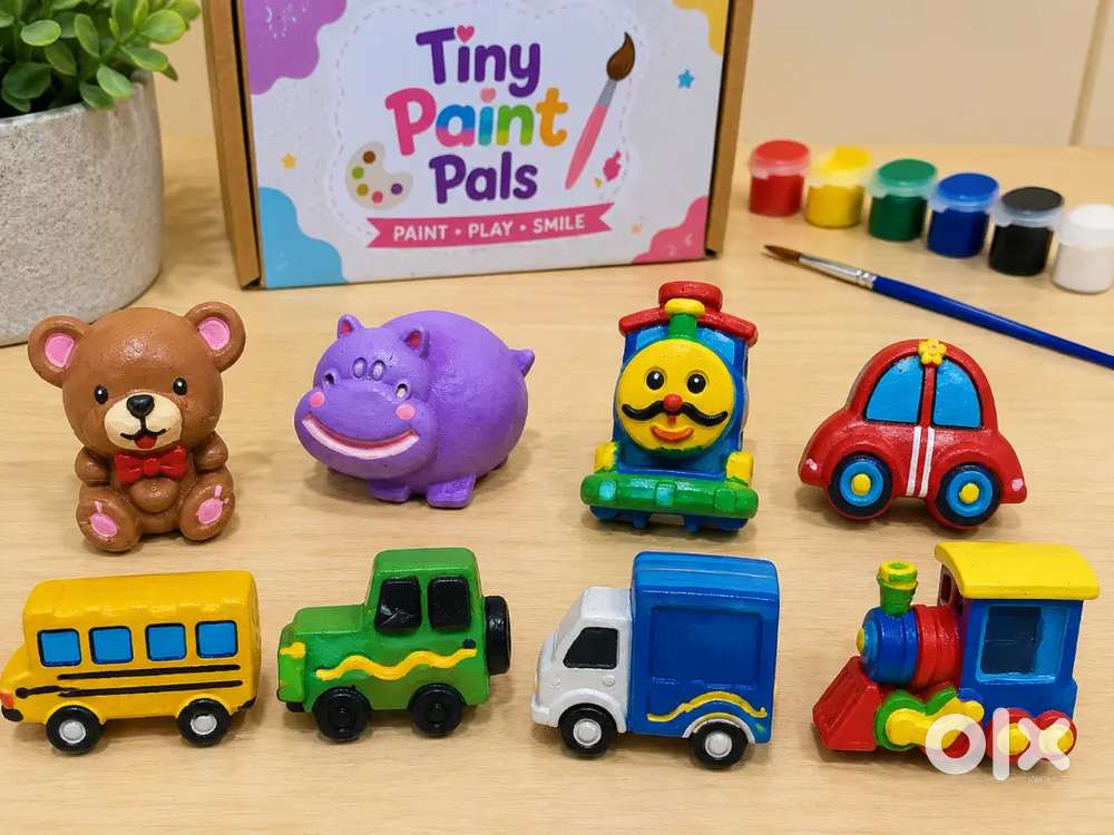 Stop your kids from screen time Animals and car Figurines
