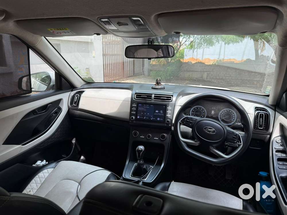 2022 Hyundai Creta Ex Petrol  White  All Original Paint