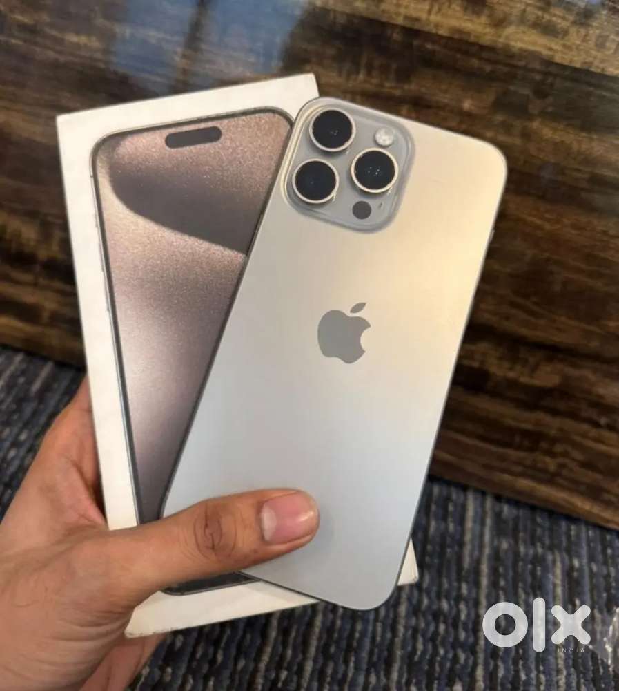 IPHONE 15 PRO NATURAL TITANIUM STORAGE (( 512GB)) CONDITION GOOD