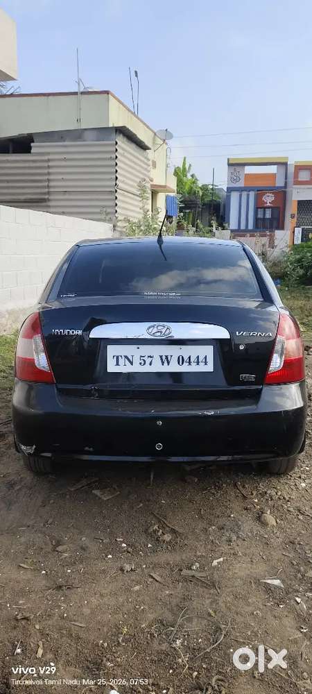 Hyundai Verna 16-04-2008 Diesel Engine Good Condition Ac Not Working