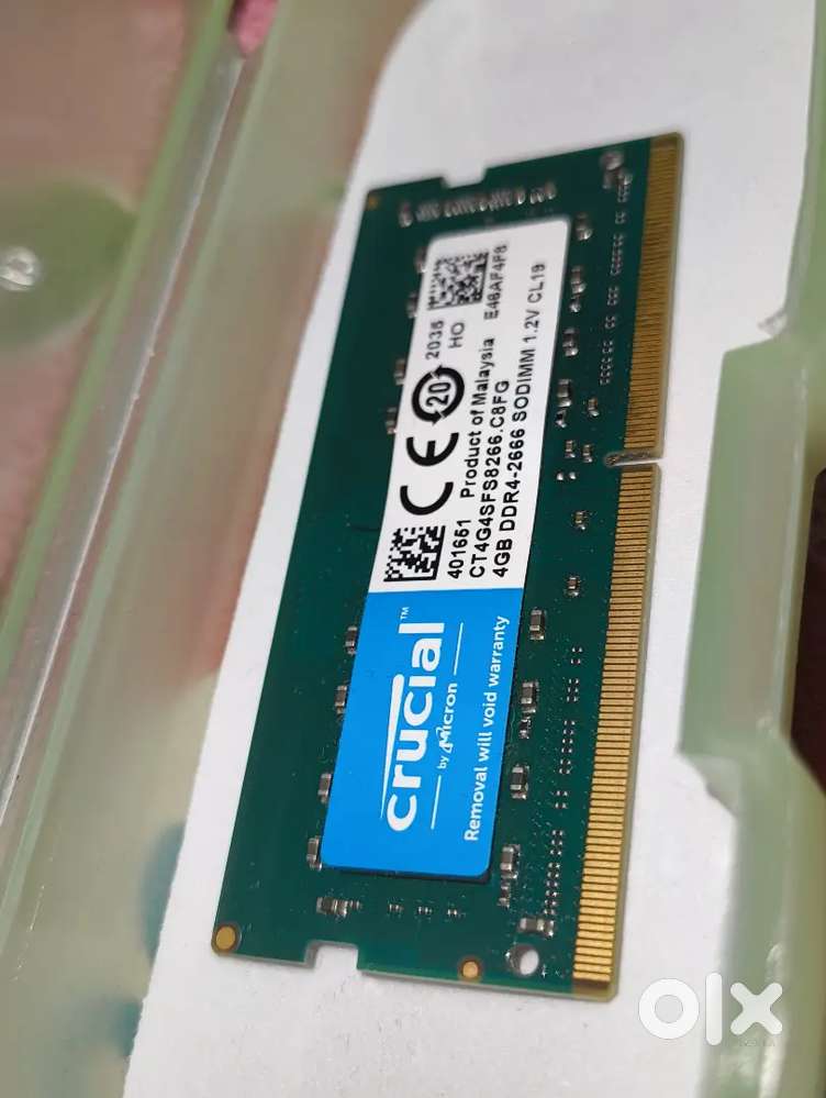 Crucial 4gb ddr4 laptop ram