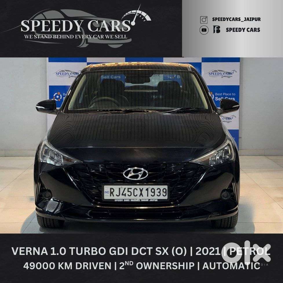 Hyundai Verna 1.0 Sx (o) Turbo Gdi Dct, 2021, Petrol