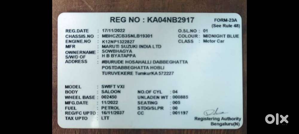 Maruti Suzuki Swift Vxi Optional, 2022, Petrol