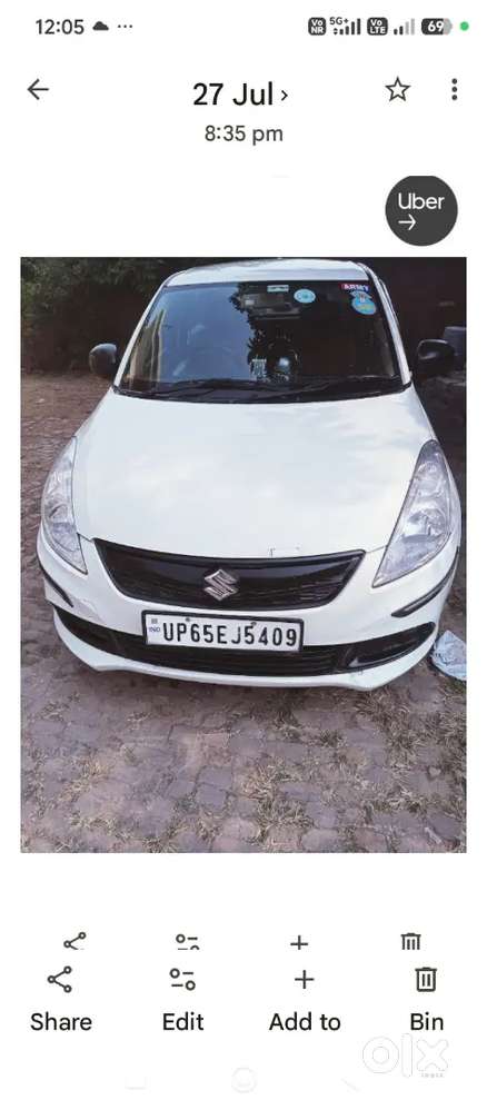 Maruti Dzire 2022 Cng